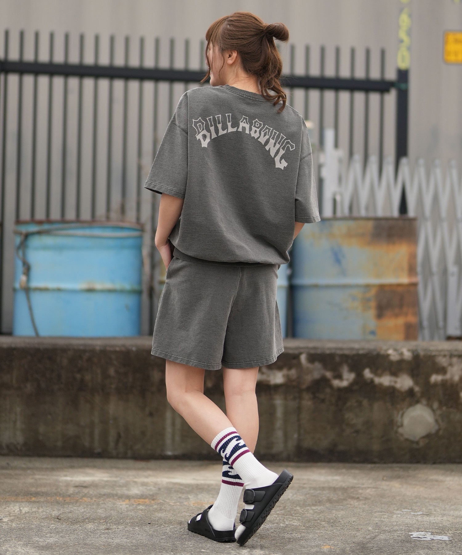 BILLABONG ビラボン ショートパンツ レディース ARCH LOGO SWEAT