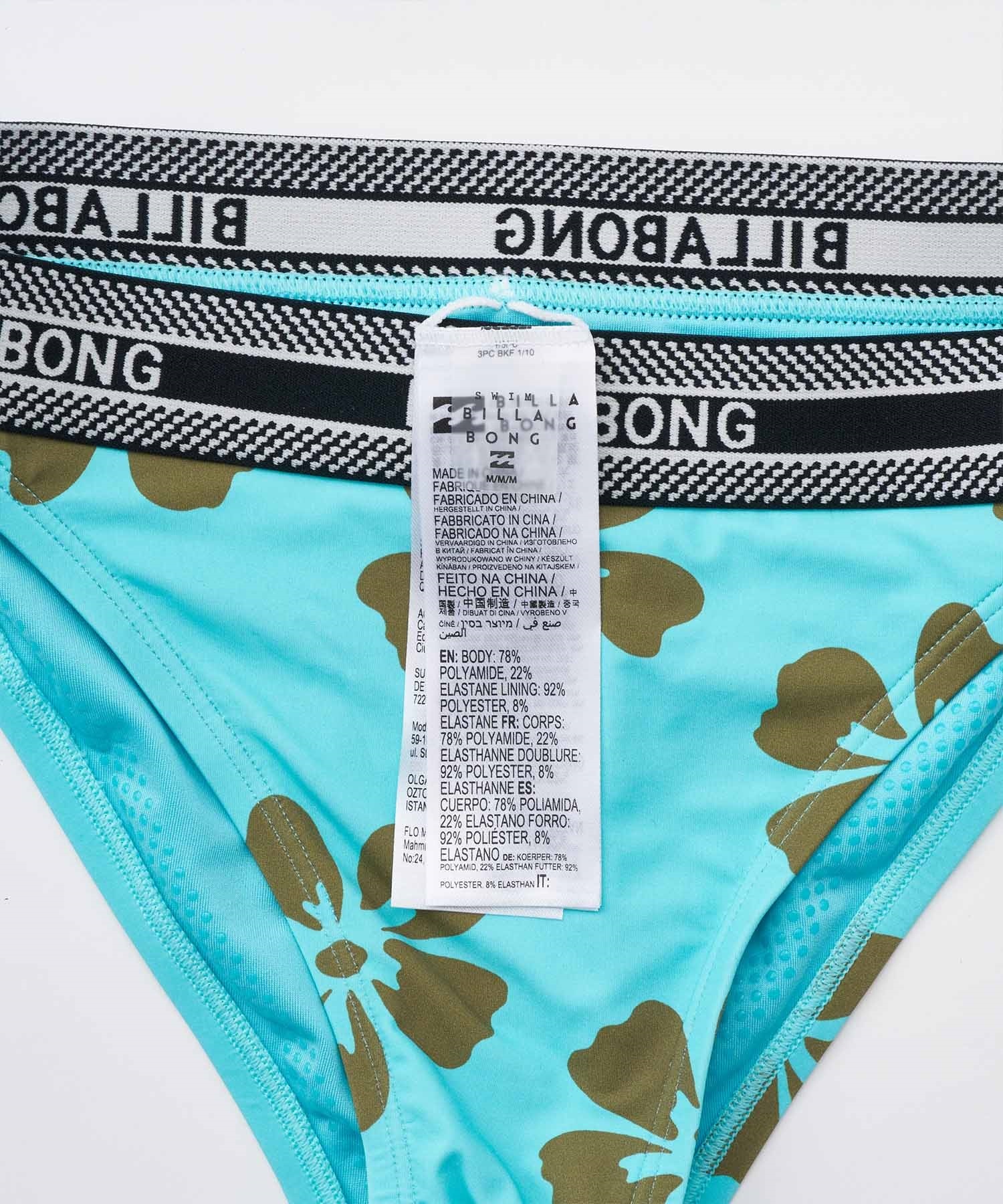 BILLABONG ビラボン 水着 ビキニ レディース 花柄 ロゴ SURF CAPSULE