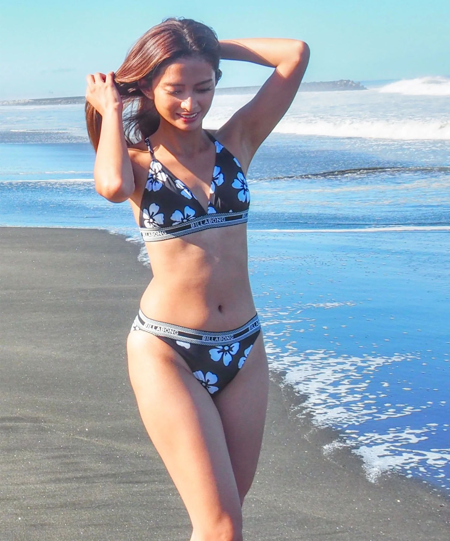 BILLABONG ビラボン 水着 ビキニ レディース 花柄 ロゴ SURF CAPSULE