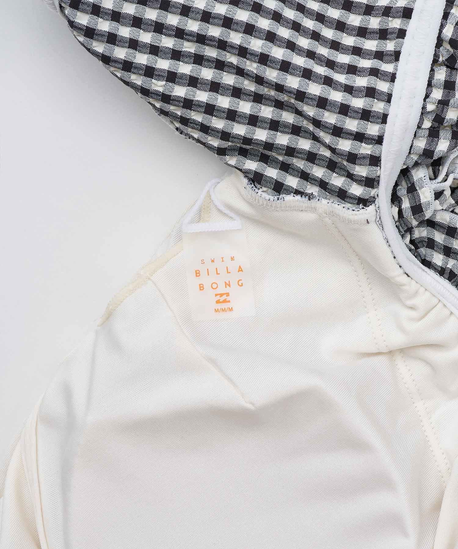 BILLABONG ビラボン 水着 ビキニ レディース オフショルダー ギンガム