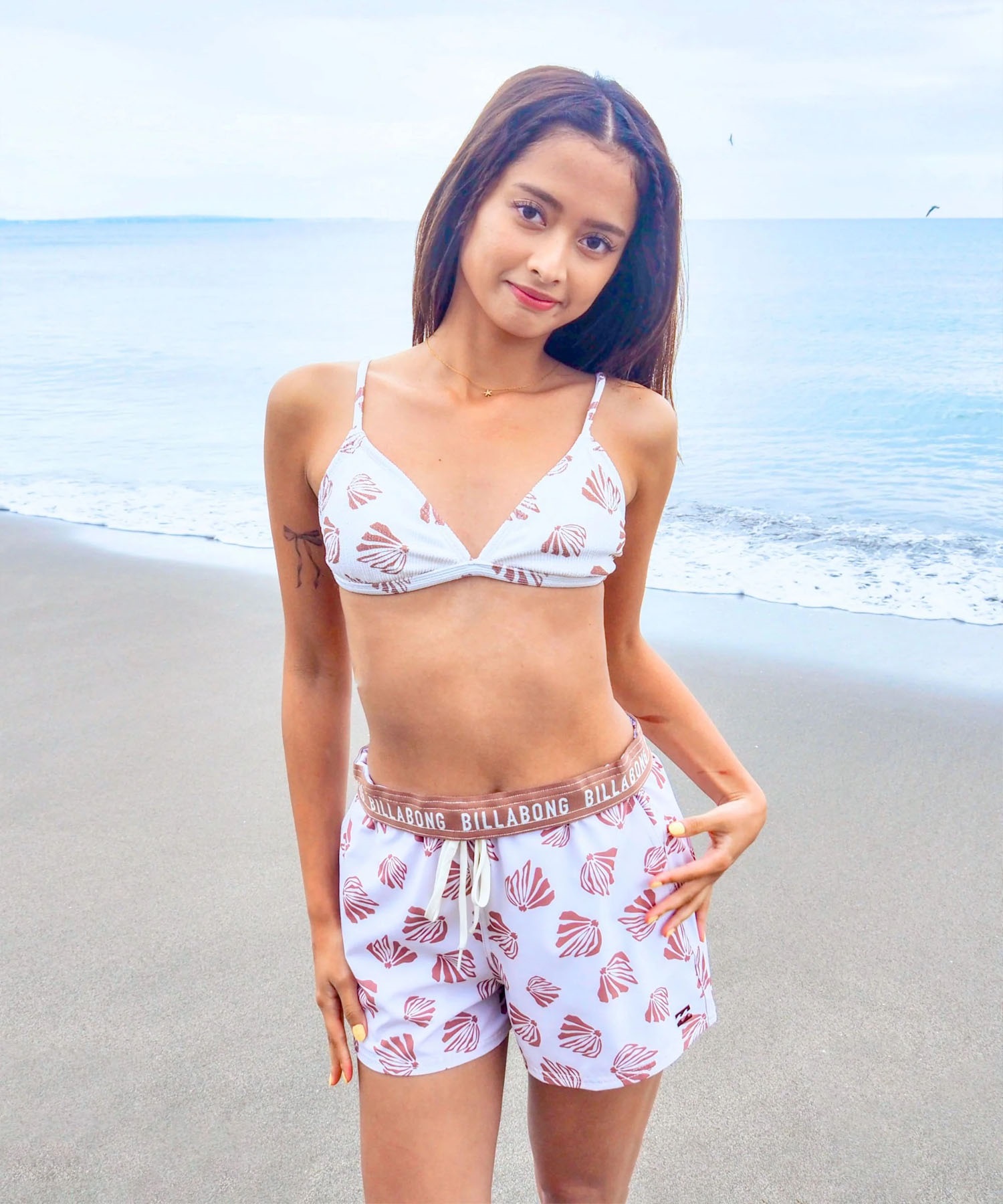 BILLABONG ビラボン 水着 ビキニ レディース 貝殻 SUNRAYS TRIANGLE