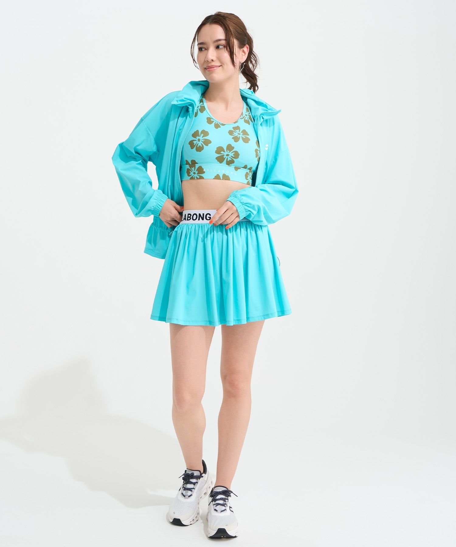 BILLABONG ビラボン 水着 ラッシュガード レディース 長袖 ジップ