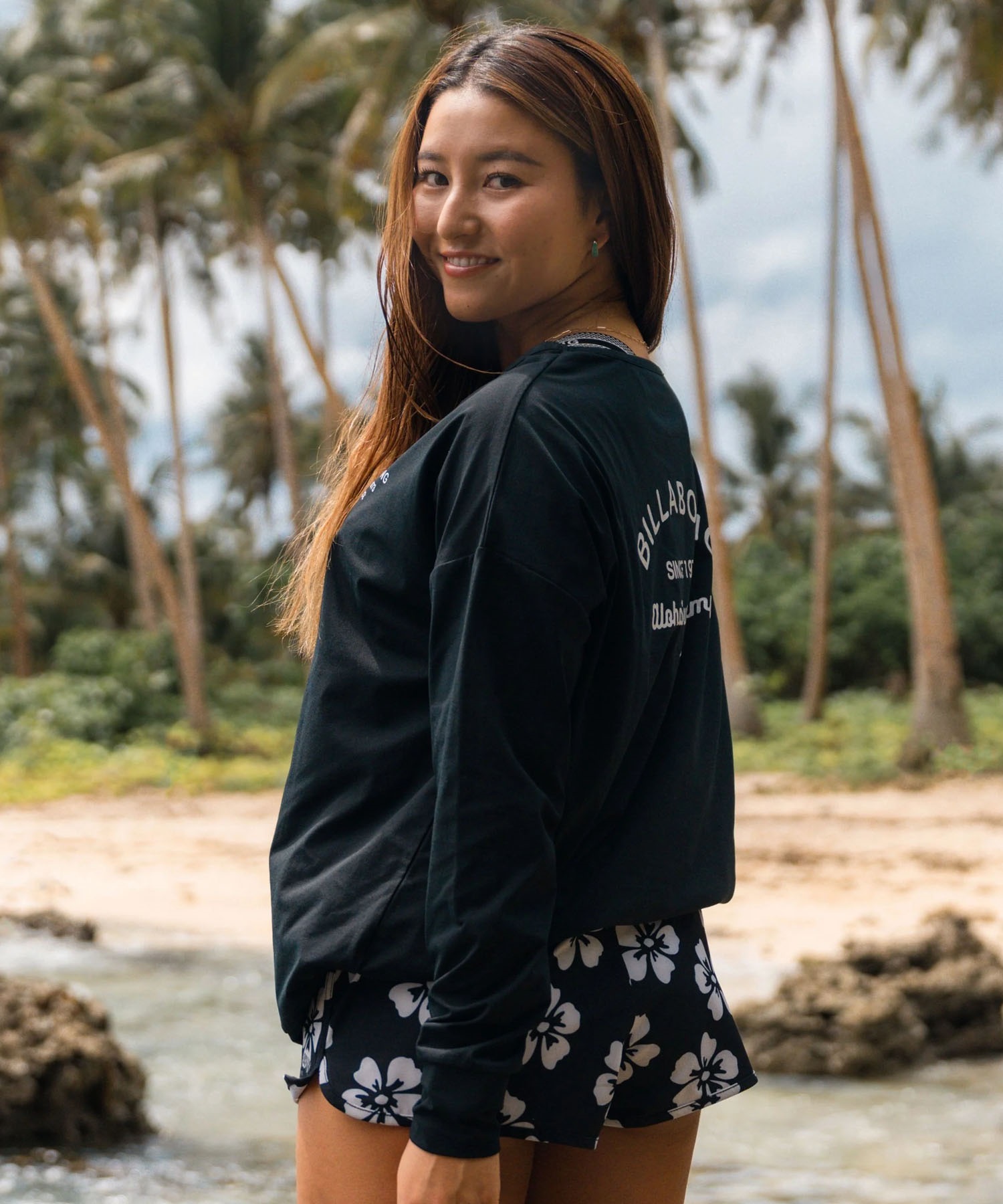 BILLABONG ビラボン 水着 ラッシュガード 長袖 Tシャツ ロンT