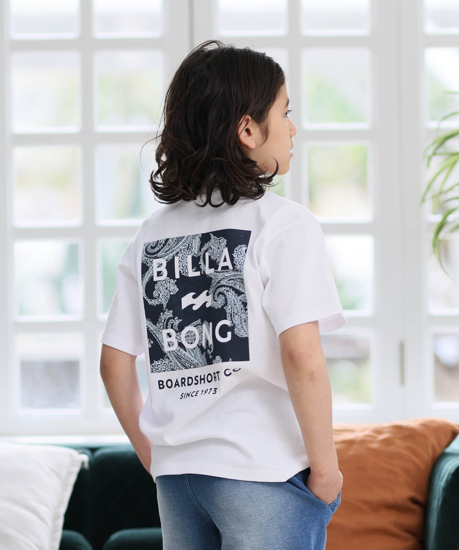 BILLABONG ビラボン 半袖 Tシャツ キッズ ジュニア 子供 バック