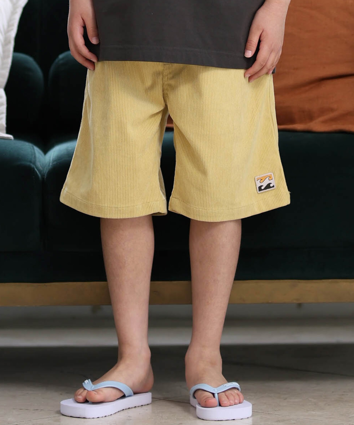 BILLABONGビラボン ハーフパンツ ショートパンツ キッズ ジュニア 子供 ウォークショーツ コーデュロイ UVカット 水陸両用 BG015650(WBL-140cm)
