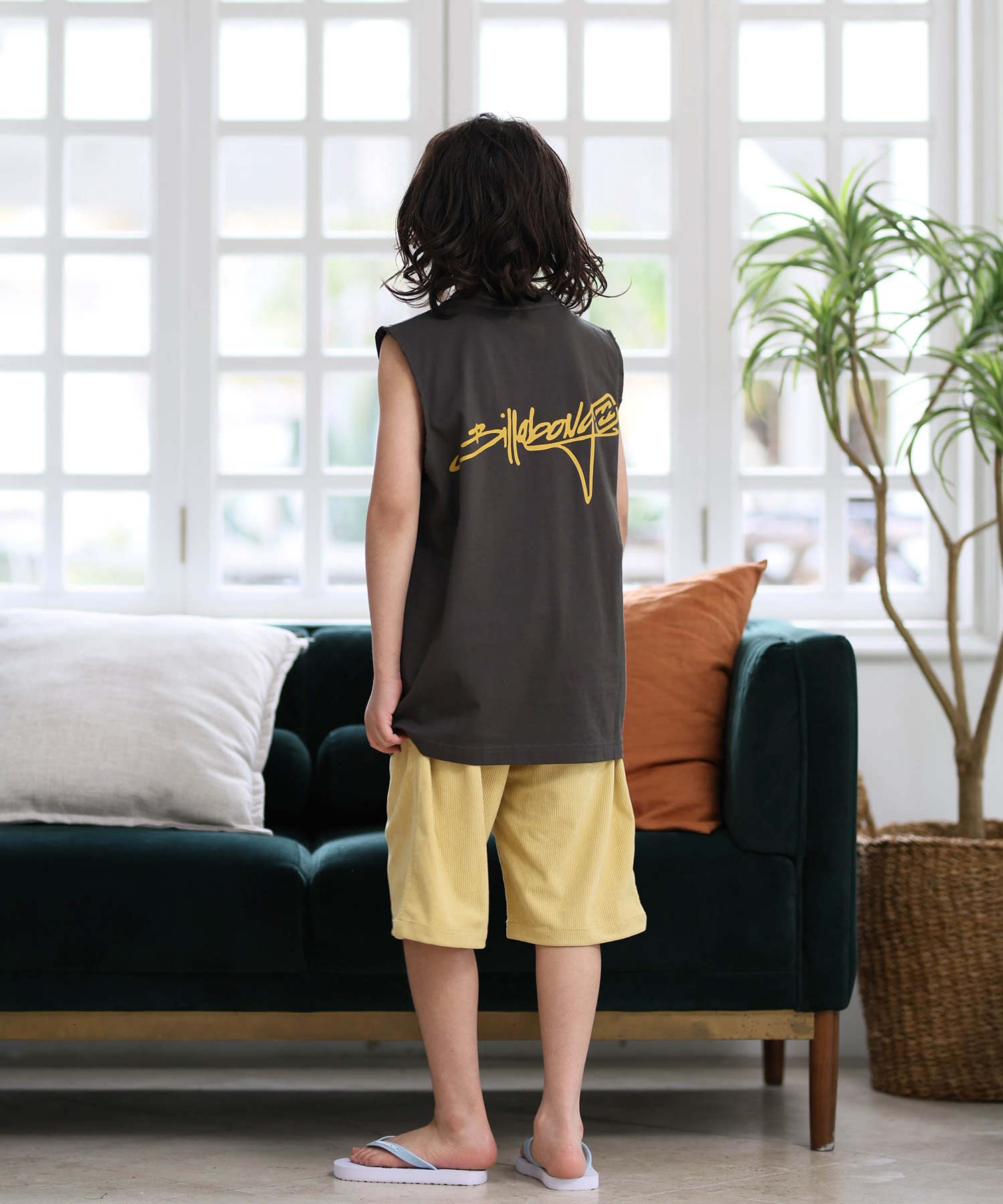 BILLABONGビラボン ハーフパンツ ショートパンツ キッズ ジュニア 子供 ウォークショーツ コーデュロイ UVカット 水陸両用 BG015650(WBL-140cm)