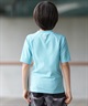 BILLABONG ビラボン 水着 ラッシュガード 半袖 Tシャツ キッズ ジュニア 子供 BOYS RASHGUARD LOGO S S BG015850(BLU-130cm)