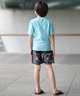 BILLABONG ビラボン 水着 ラッシュガード 半袖 Tシャツ キッズ ジュニア 子供 BOYS RASHGUARD LOGO S S BG015850(BLU-130cm)