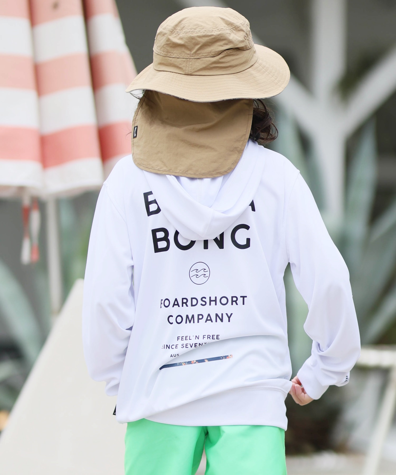 BILLABONG ビラボン ラッシュガード ジップアップ パーカー キッズ