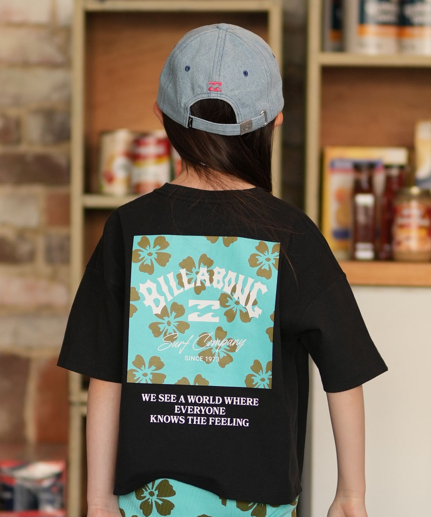 BILLABONG ビラボン 半袖 Tシャツ キッズ ジュニア 子供 バック