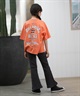 BILLABONG ビラボン 半袖 Tシャツ キッズ ジュニア 子供 バックプリント MESSAGE ARCH BG015251(OFB-130cm)
