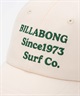 BILLABONG ビラボン キャップ キッズ ジュニア 子供 6パネル ロゴ刺繍 BG015950(IND-FREE)