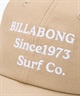 BILLABONG ビラボン キャップ キッズ ジュニア 子供 6パネル ロゴ刺繍 BG015950(IND-FREE)