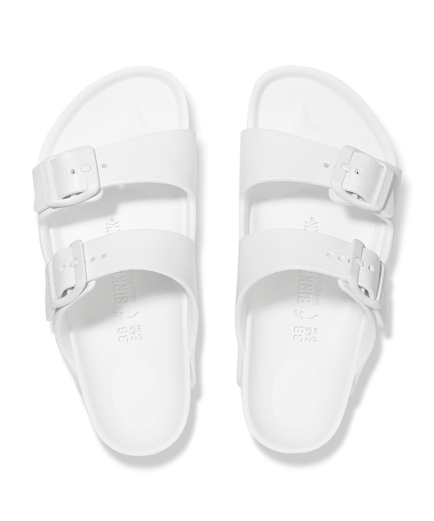 BIRKENSTOCK ビルケンシュトック サンダル キッズ 子供 Arizona EVA Ks アリゾナ イーブイエー キッズ 1018941(White-27-EURO)
