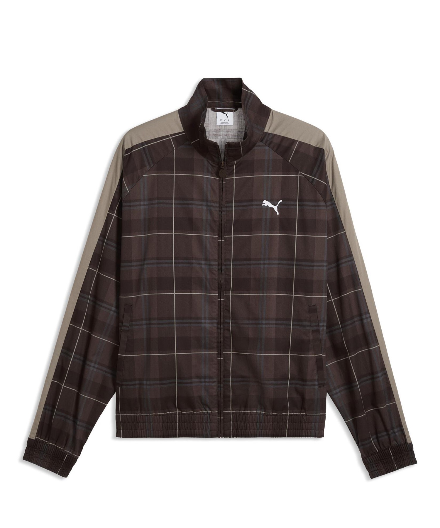 PUMA プーマ ジャージ トラックジャケット メンズ チェック柄 T7