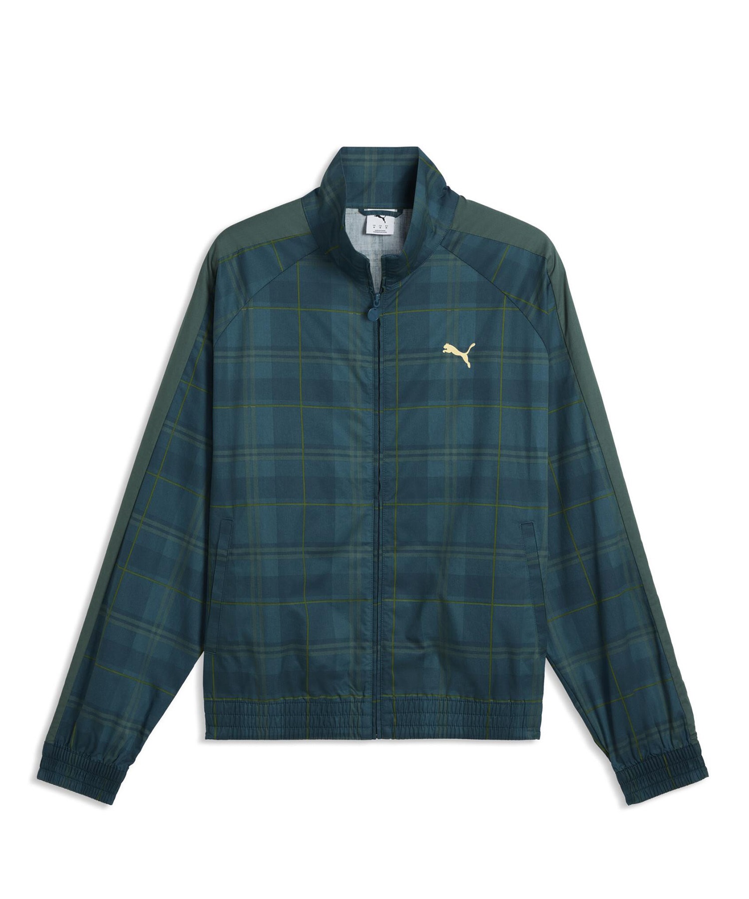 PUMA プーマ ジャージ トラックジャケット メンズ チェック柄 T7
