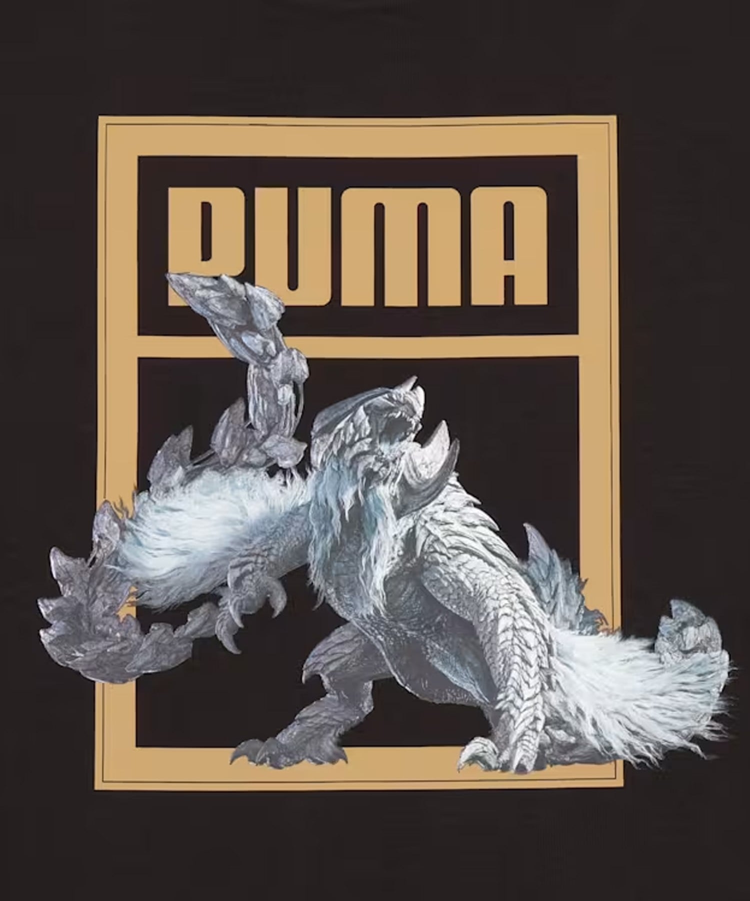 PUMA プーマ 半袖 Tシャツ メンズ モンスターハンターワイルズ コラボレーション 636486(01-M)