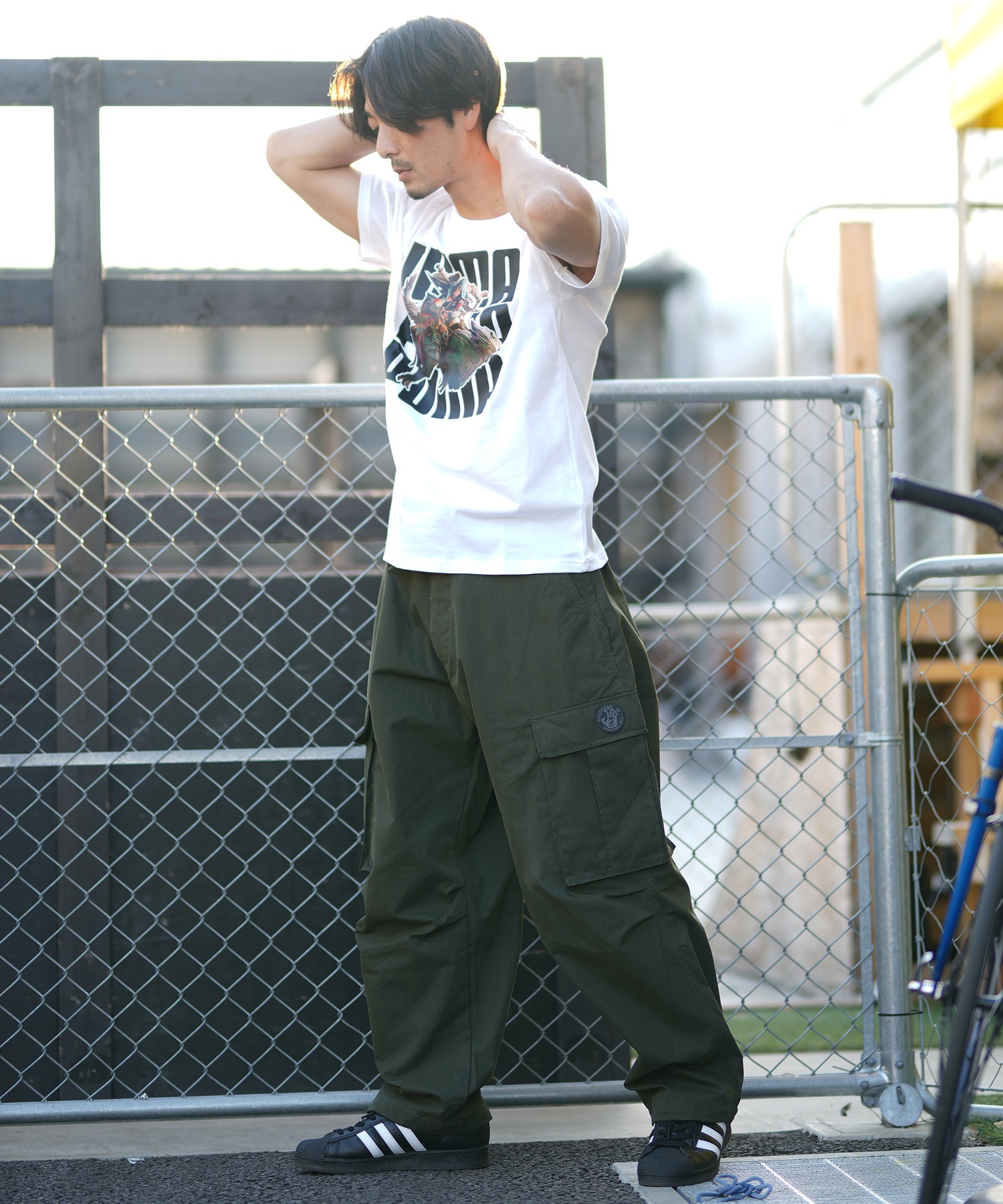 PUMA プーマ 半袖 Tシャツ メンズ モンスターハンターワイルズ コラボレーション 636486(01-M)