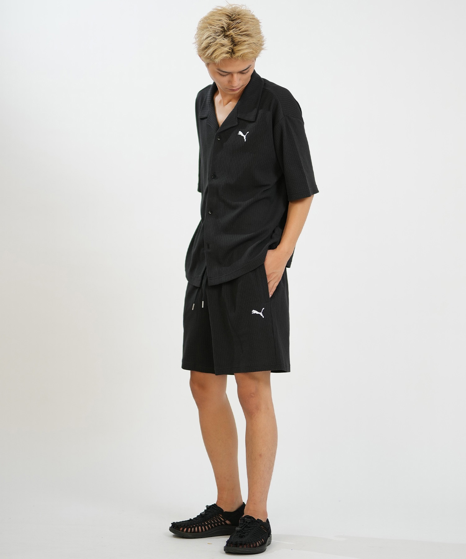 PUMA プーマ ハーフパンツ ショートパンツ メンズ WARDROBE ESS