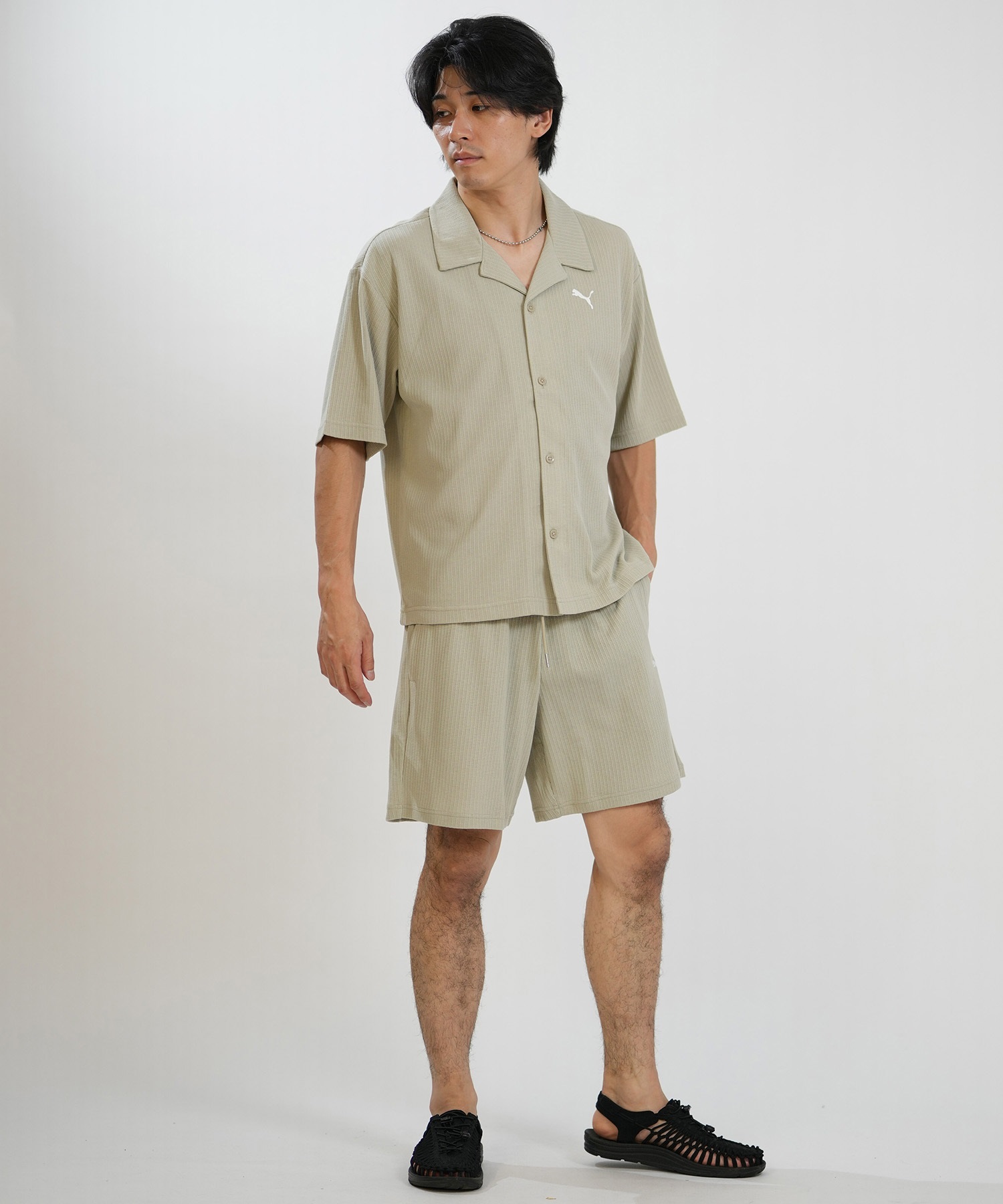 PUMA プーマ ハーフパンツ ショートパンツ メンズ WARDROBE ESS