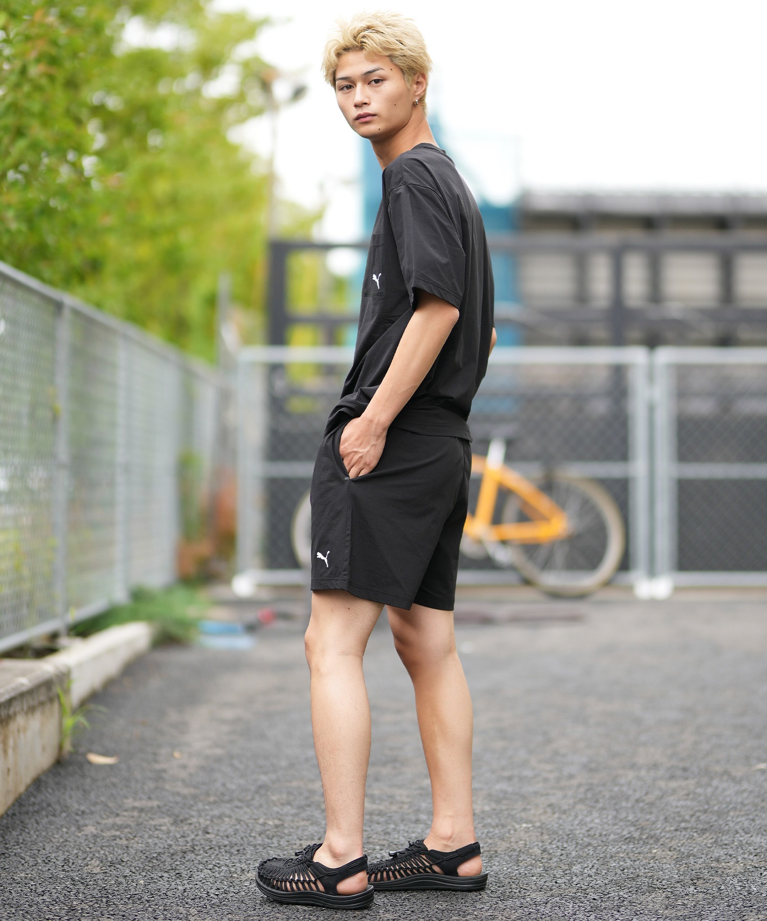 PUMA プーマ ハーフパンツ ショートパンツ メンズ ショーツ ロゴ ワン