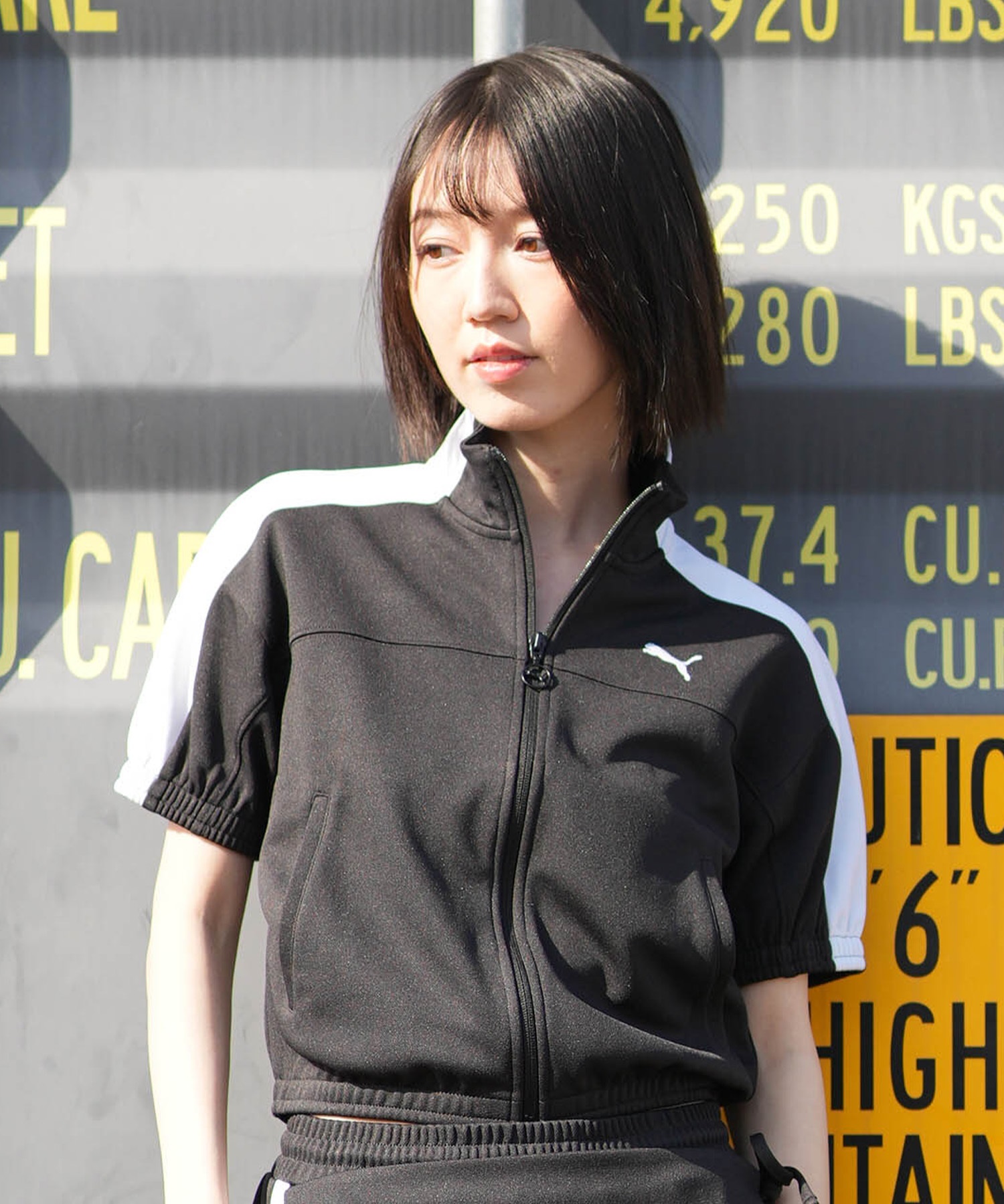 PUMA プーマ ジャージ トラックジャケット レディース T7 ショート