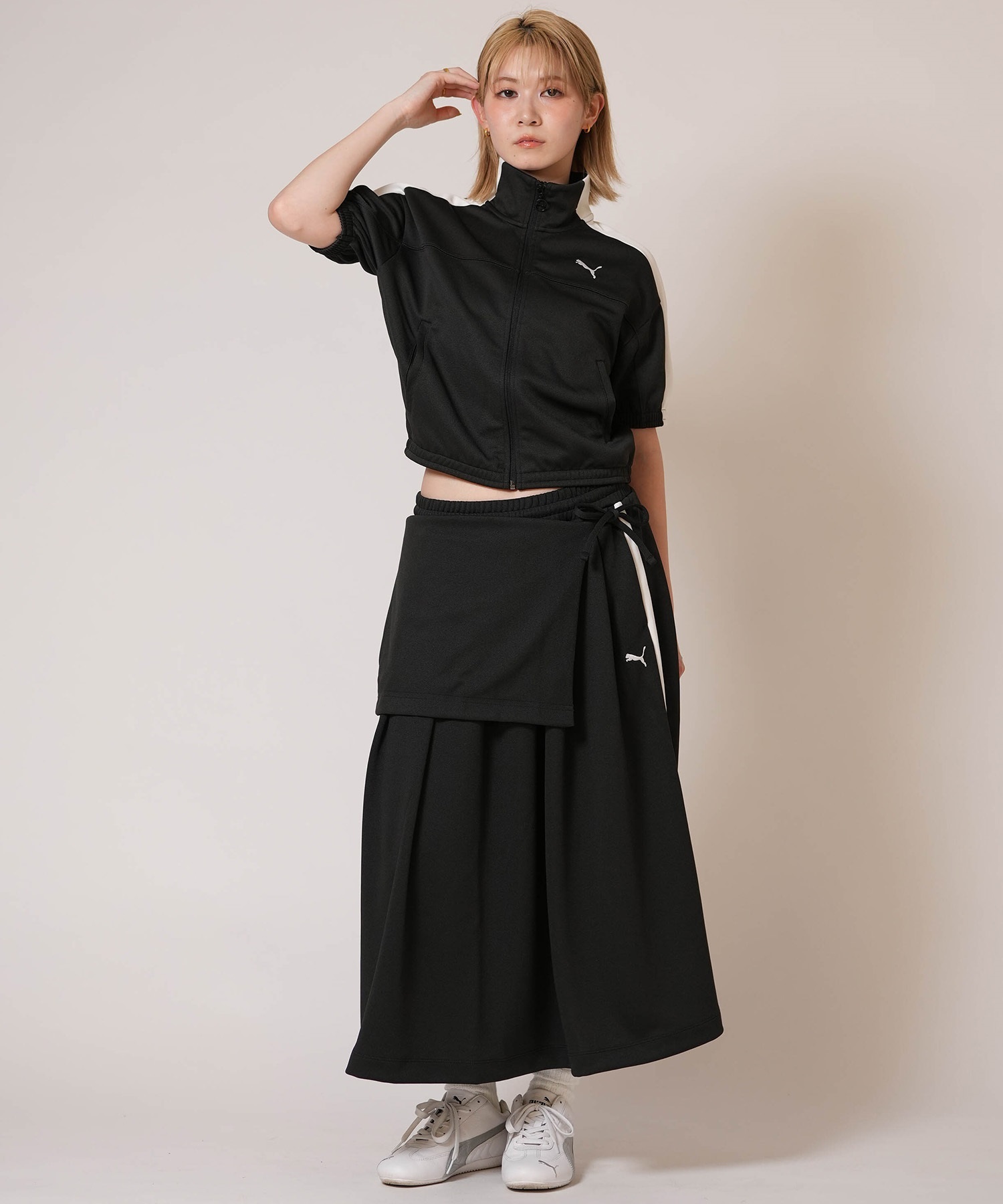 PUMA プーマ ジャージ トラックジャケット レディース T7 ショート