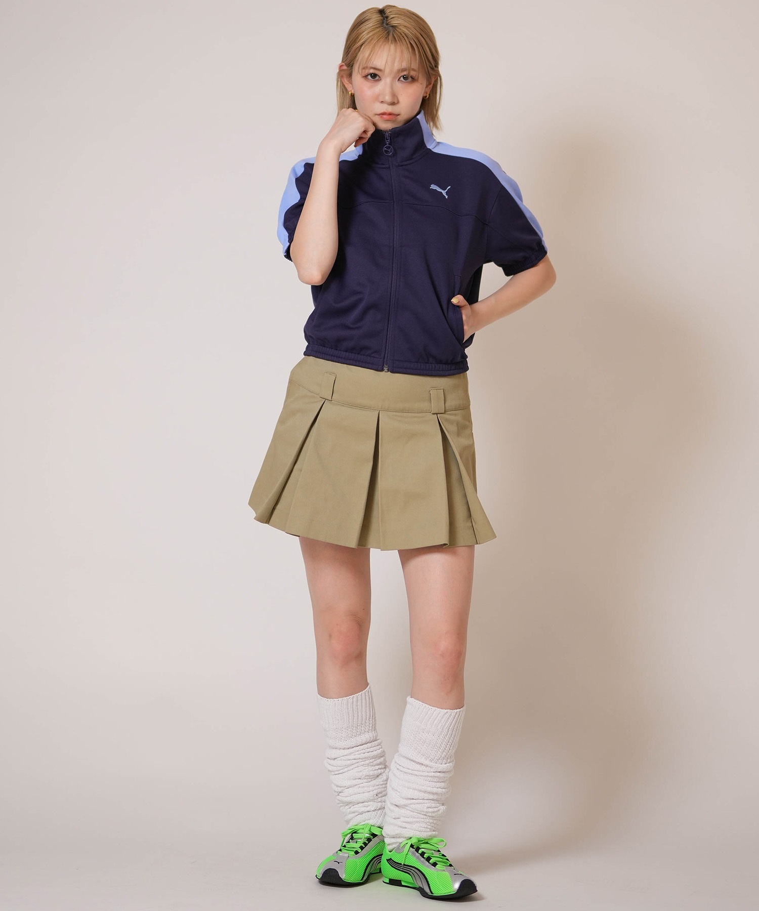 PUMA プーマ ジャージ トラックジャケット レディース T7 ショート