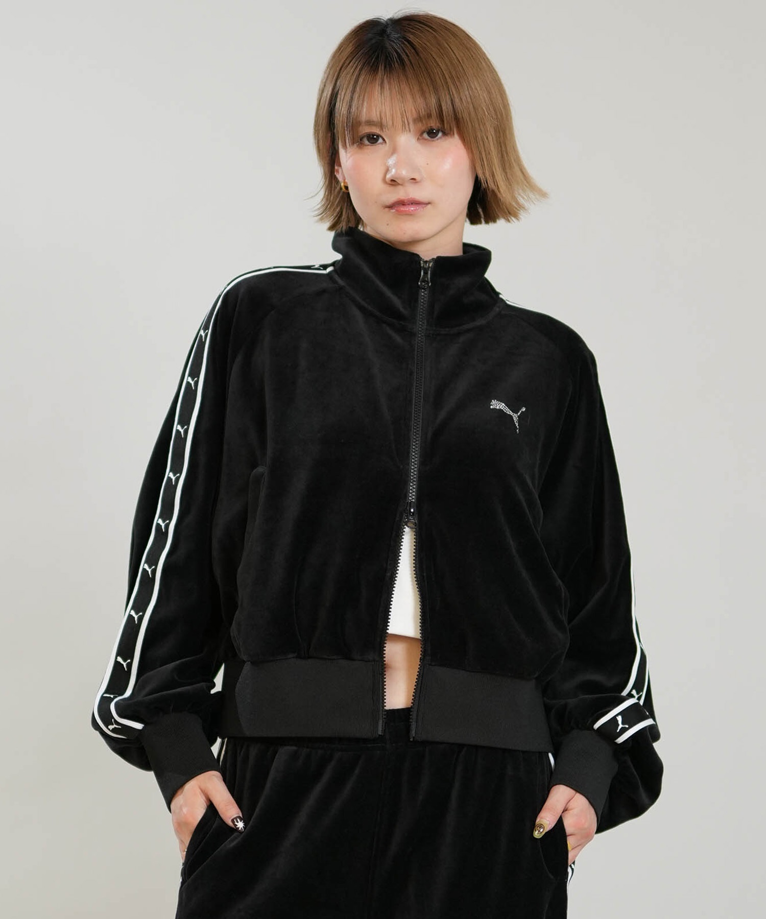 PUMA プーマ ジャージ トラックジャケット レディース セットアップ