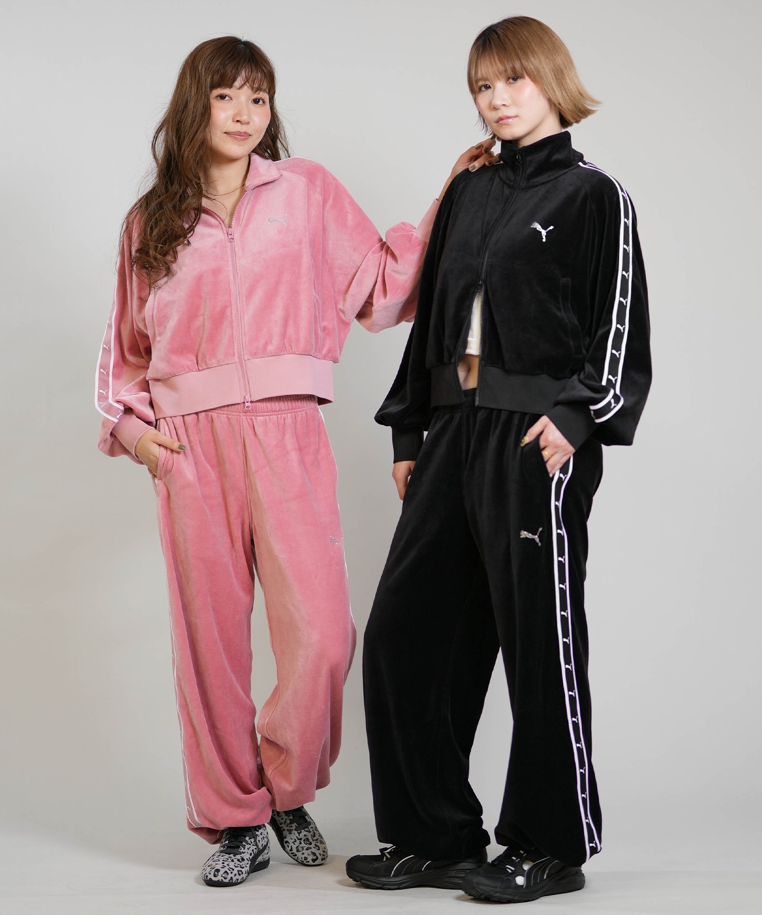 PUMA プーマ ジャージ トラックジャケット レディース セットアップ