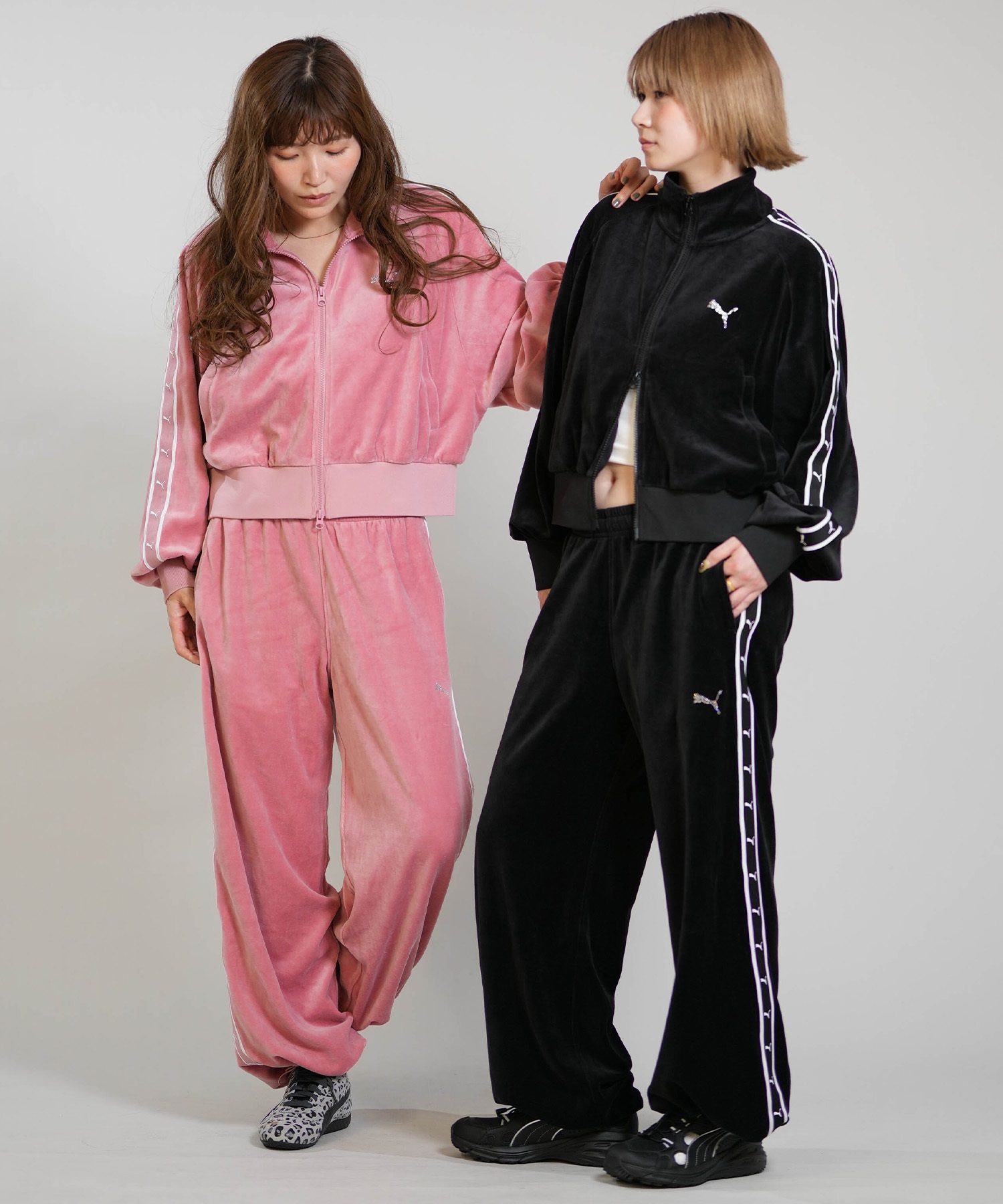 PUMA プーマ ジャージ トラックジャケット レディース セットアップ