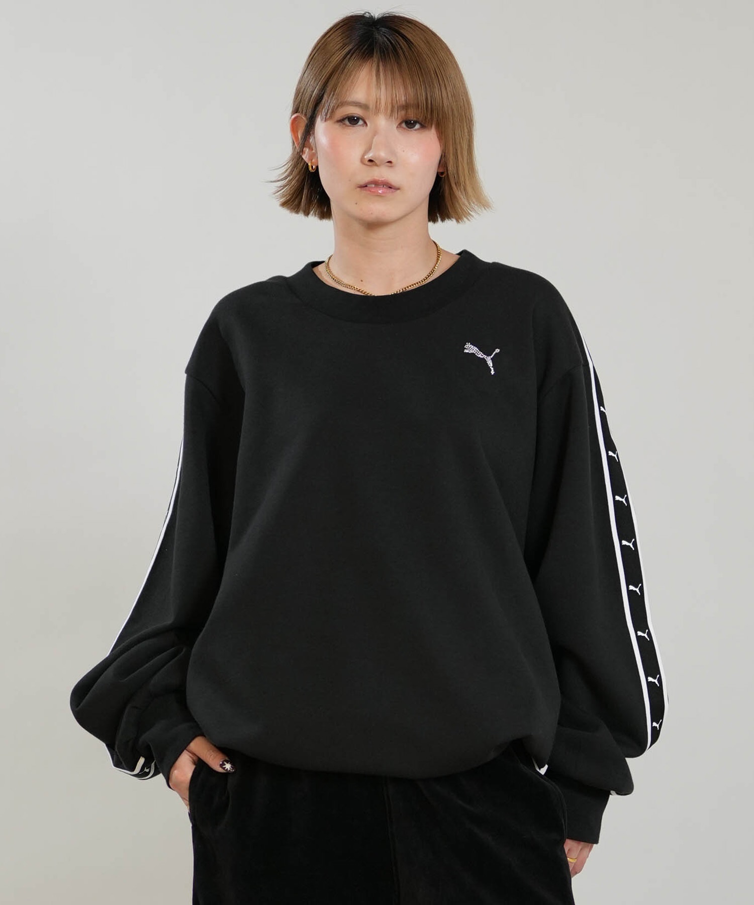 PUMA プーマ トレーナー スウェット レディース クルーネック CREW