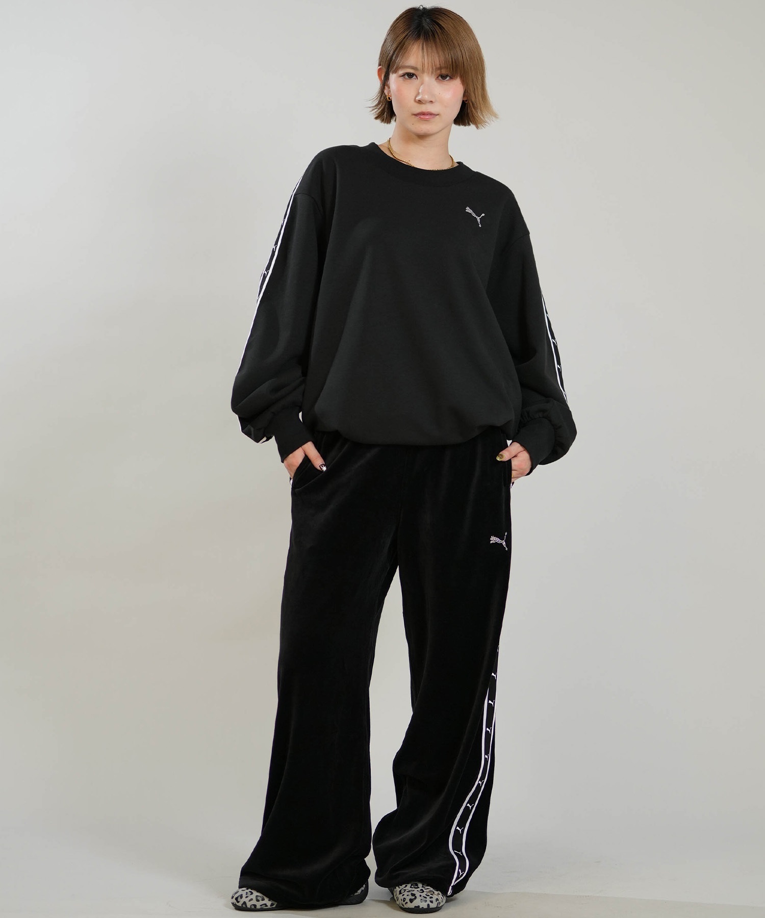 PUMA プーマ トレーナー スウェット レディース クルーネック CREW