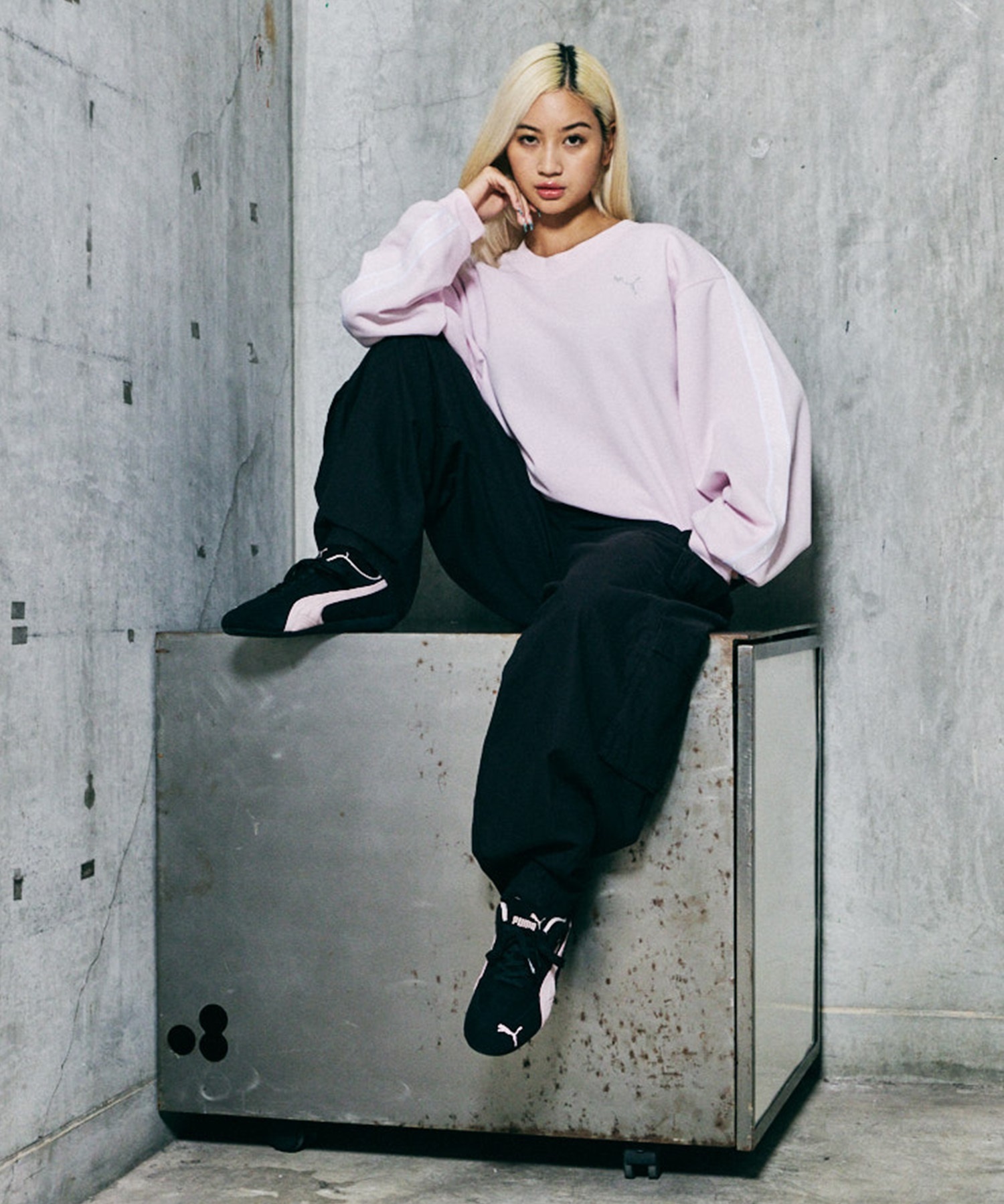 PUMA プーマ トレーナー スウェット レディース クルーネック CREW 