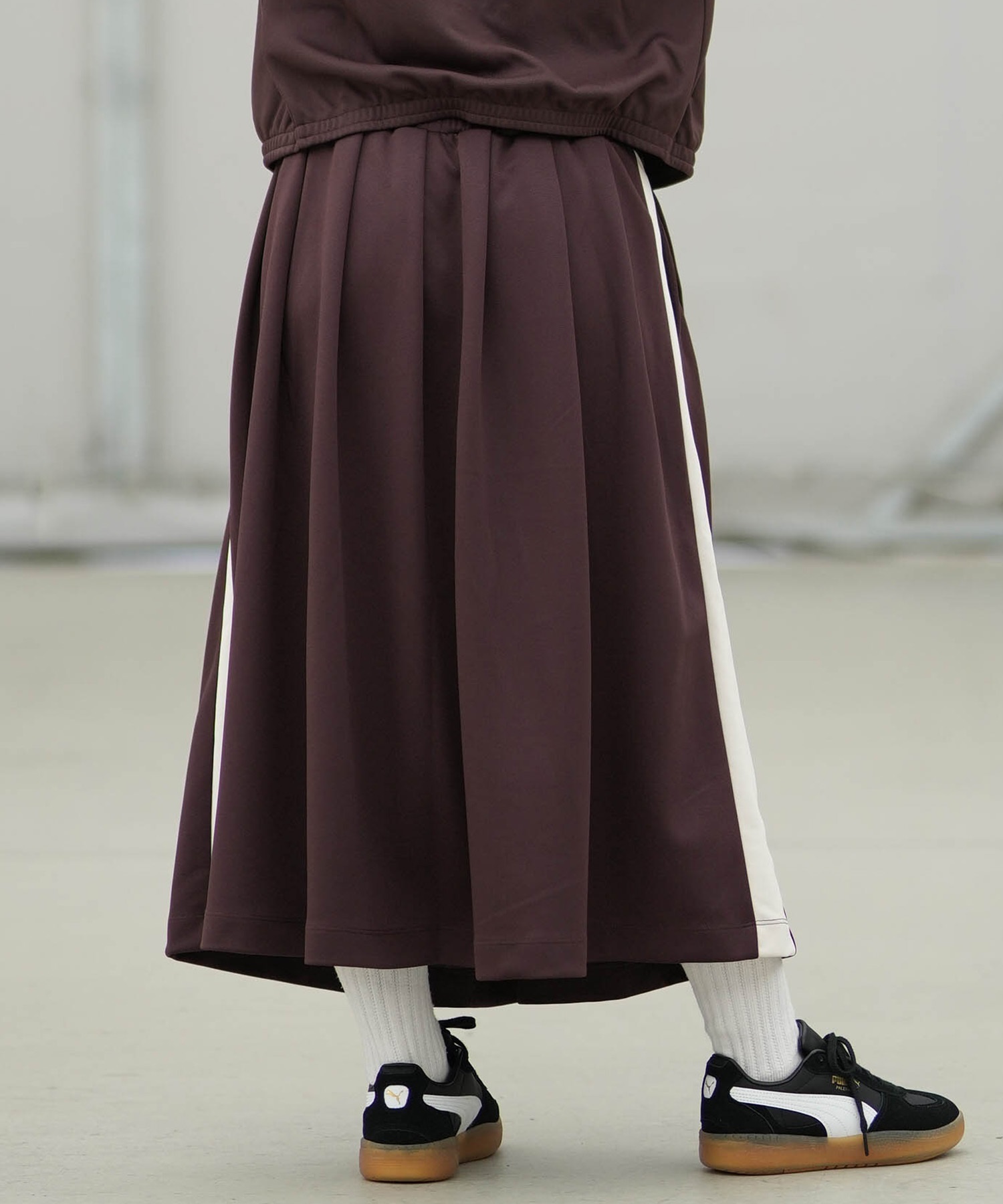 PUMA プーマ スカート レディース T7 ミディ プリーツ 636872 スカート