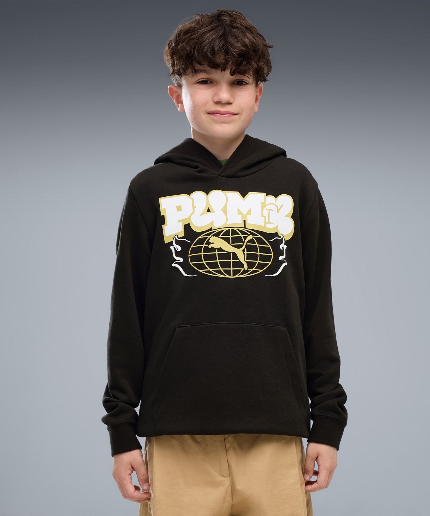 PUMA プーマ プルオーバー パーカー フーディー キッズ 子供 MID90S HD