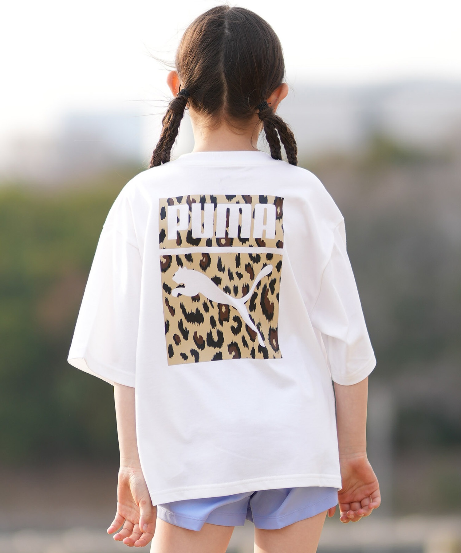 【限定品】a-nation×puma バッグ&Tシャツ PUMA（プーマ） メンズ 半袖 Tシャツ ESS LOGO LAB MX SS バック