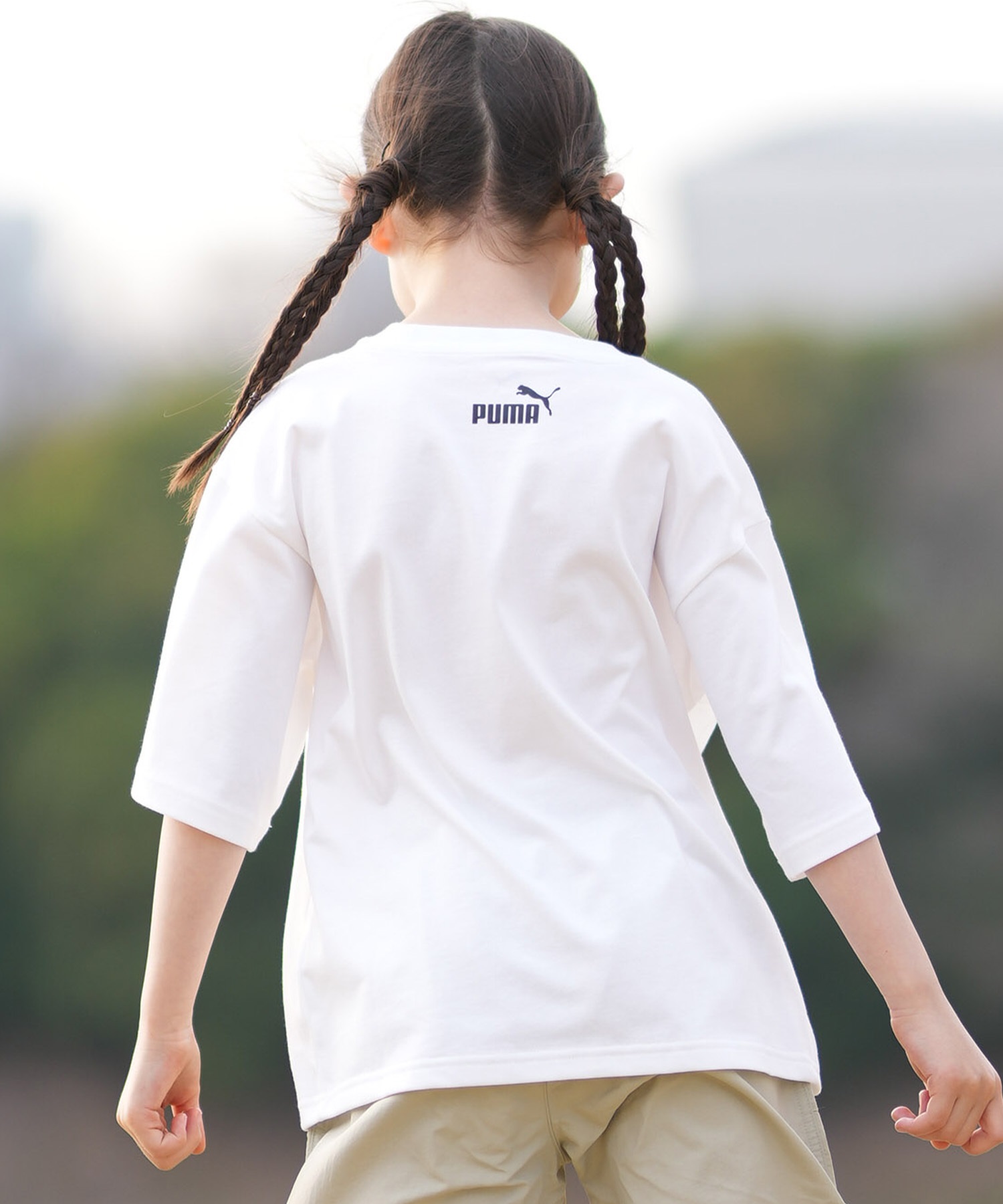 PUMA プーマ 半袖 Tシャツ キッズ ジュニア 子供 MID90S GRAPHIC TEE