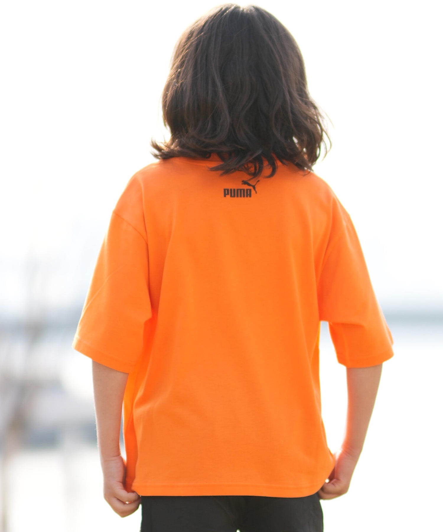 PUMA プーマ 半袖 Tシャツ キッズ ジュニア 子供 MID90S GRAPHIC TEE 