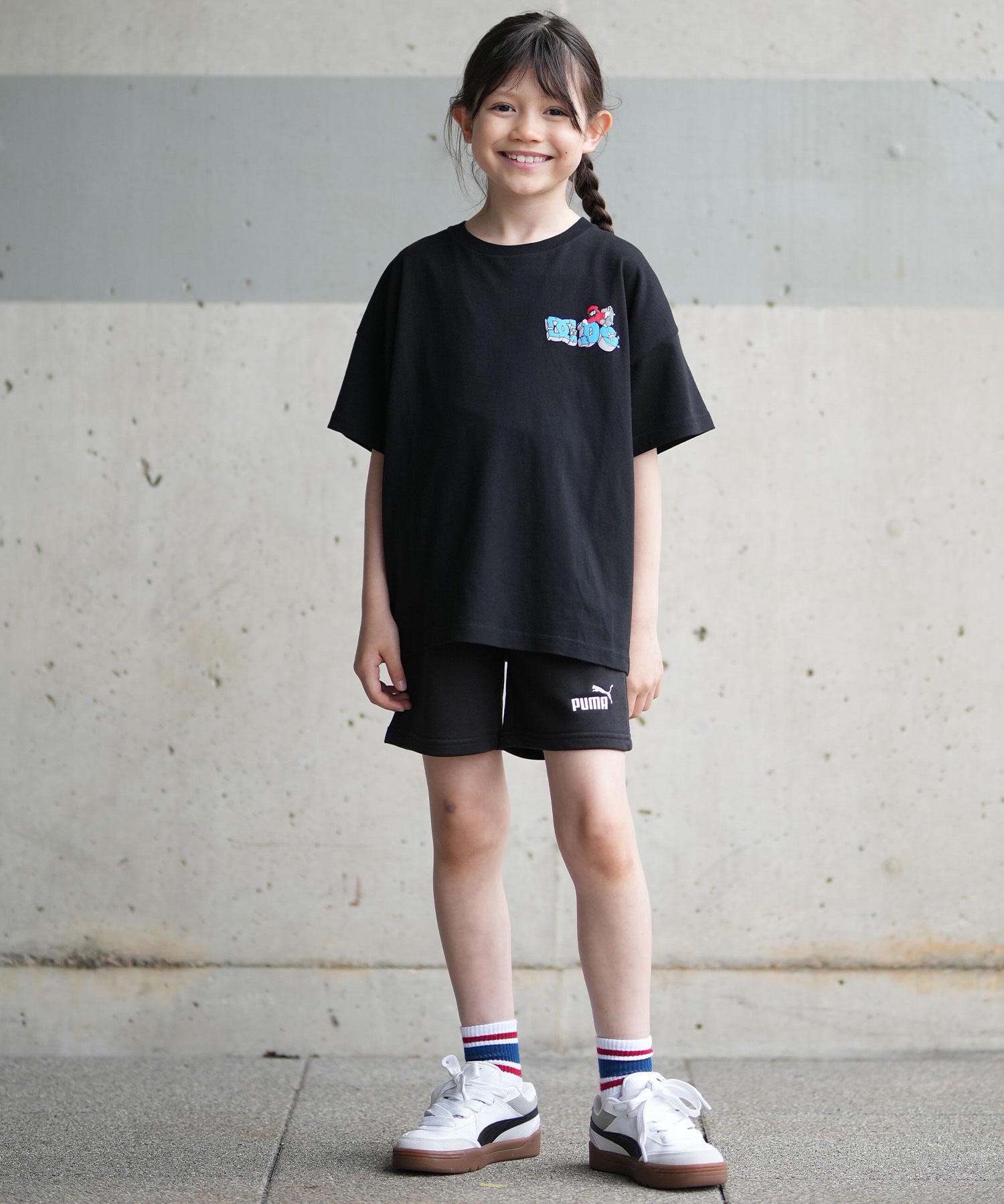 PUMA プーマ ハーフパンツ ショートパンツ キッズ ジュニア 子供 ESS 2