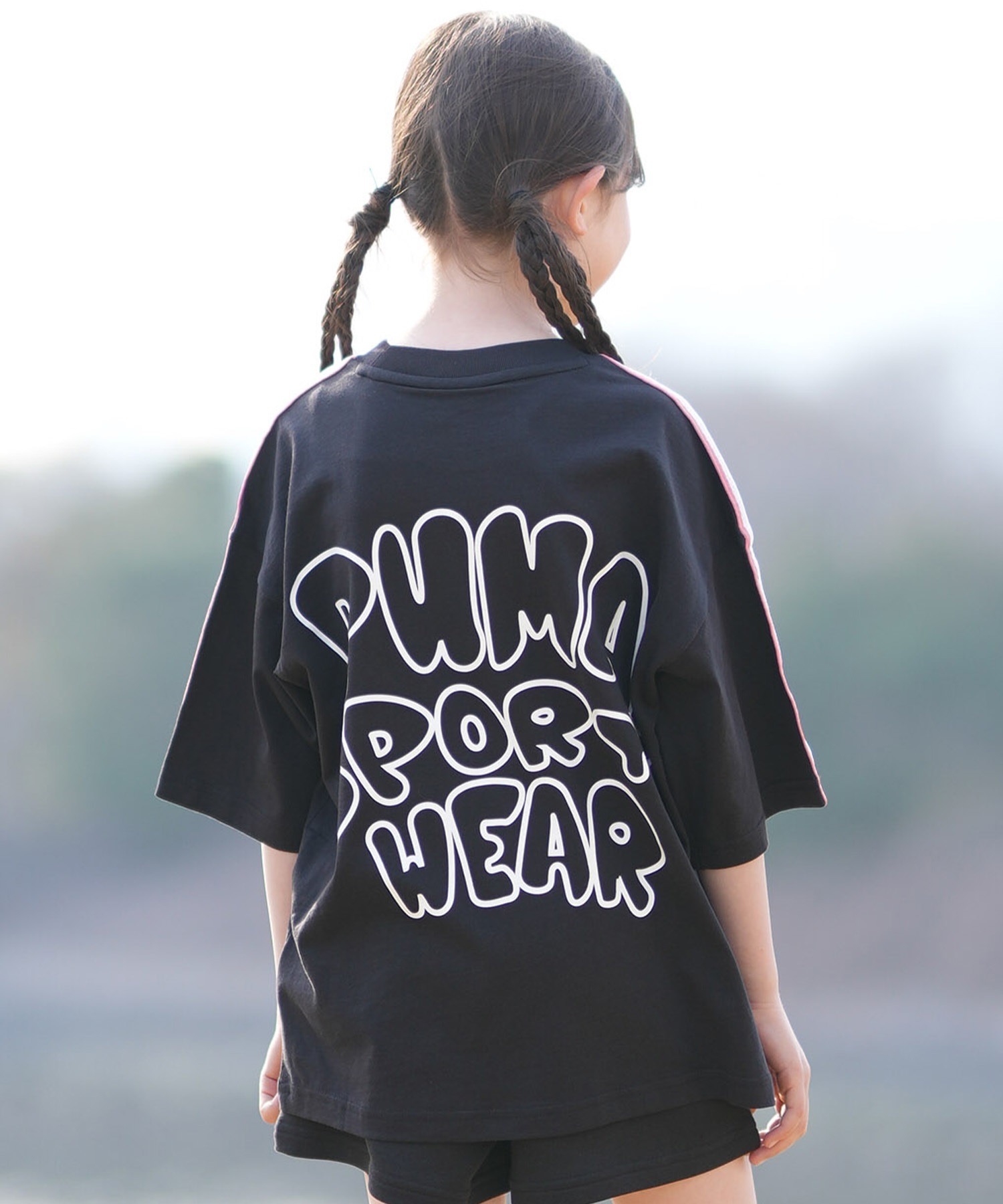 PUMA プーマ 半袖 Tシャツ キッズ ジュニア 子供 LUMINOUS CLOUD