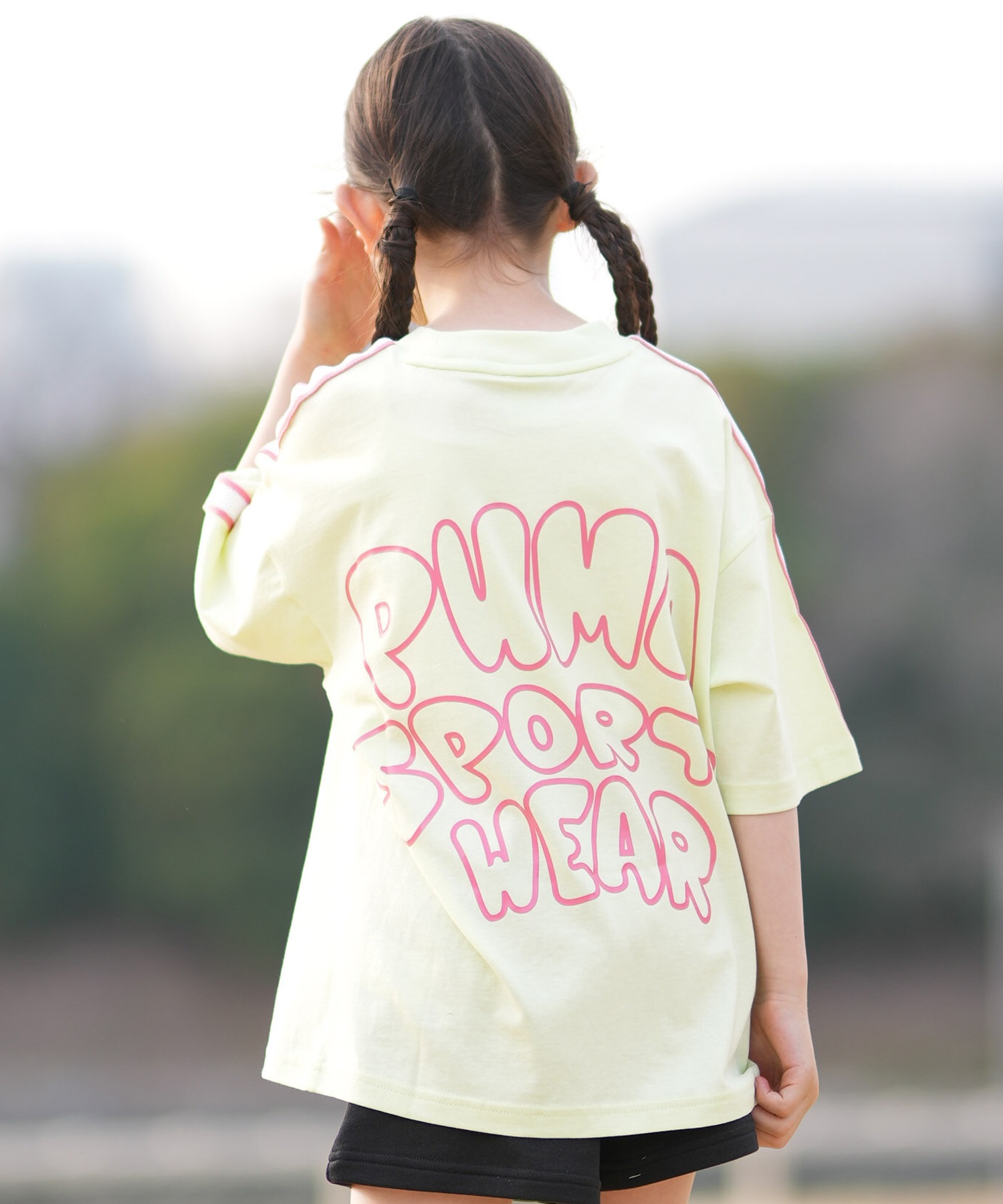 PUMA プーマ 半袖 Tシャツ キッズ ジュニア 子供 LUMINOUS CLOUD