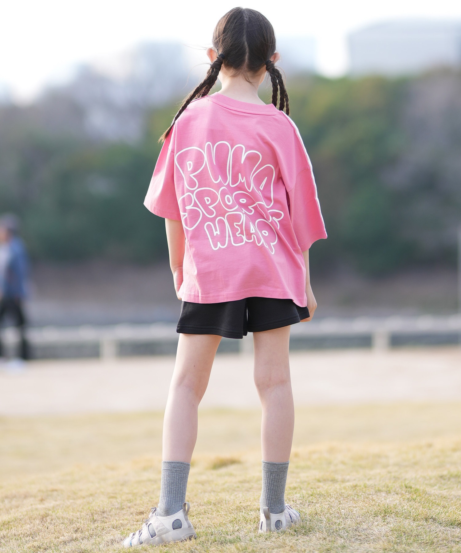 PUMA プーマ 半袖 Tシャツ キッズ ジュニア 子供 LUMINOUS CLOUD