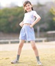 PUMA プーマ ハーフパンツ ショートパンツ キッズ ジュニア 子供 ESS プーマ ロゴ ハイウェスト ショートPT TR G 694245(59-130cm)