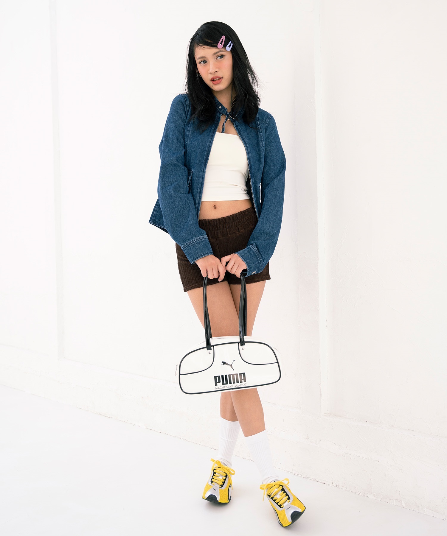 PUMA プーマ エイチストリート オージー 403692 シューズ スニーカー ライフスタイル レディース ムラサキスポーツ限定(15-23.0cm)