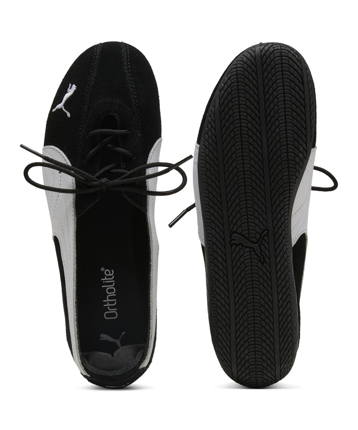 PUMA プーマ スニーカーパンプス SPEEDCAT BALLET NOVA WNS スピードキャット 408340(02-23.0cm)