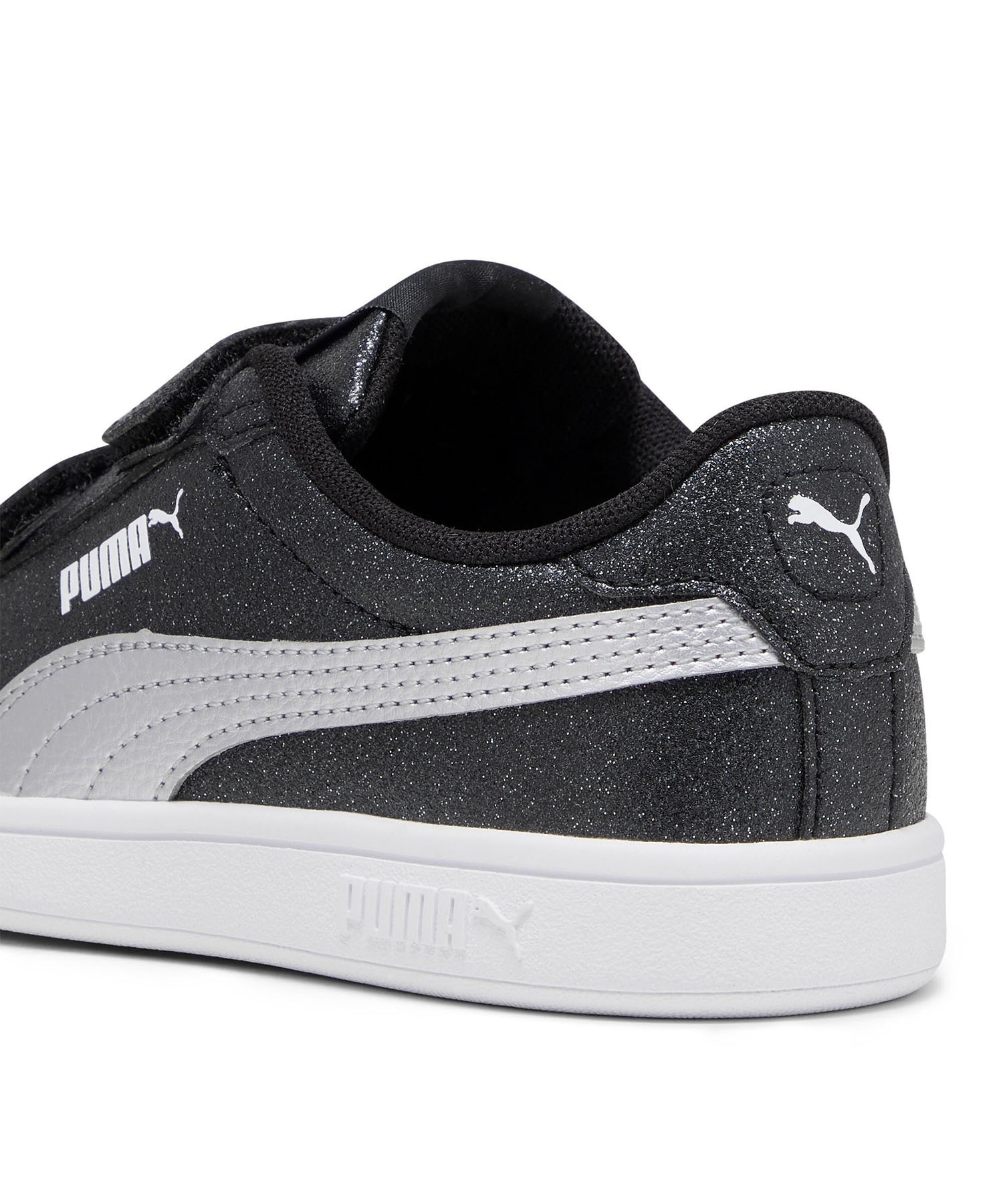 PUMA プーマ スマッシュ 3.0 グリッツグラム 394686 キッズ シューズ スニーカー(02-17.0cm)