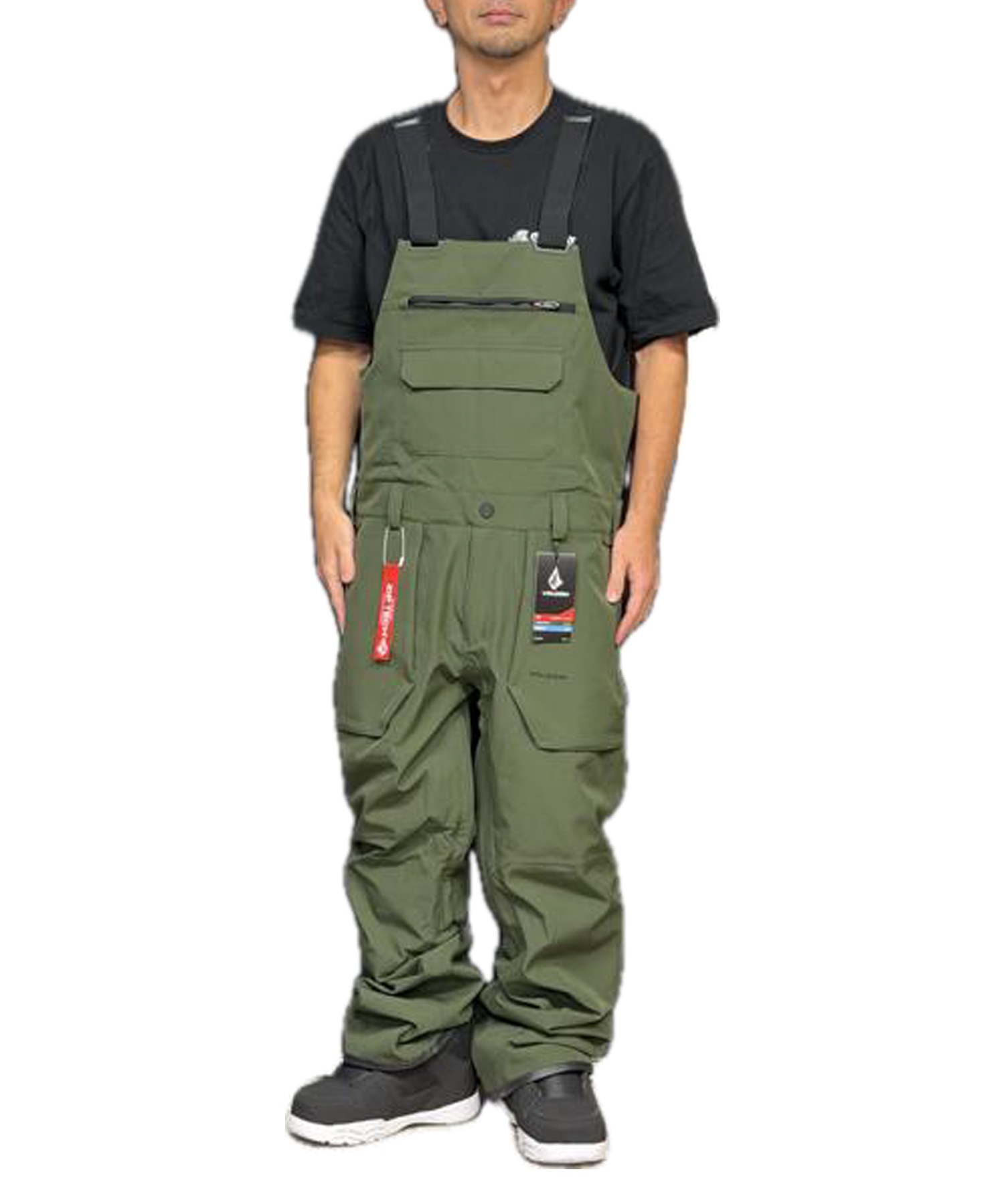 ボルコム 2022/2023 キッズ スノーボード ビブ オーバーオール L VOLCOM ボルコム ロアン ビブ オーバーオール ROAN BIB OVERALL