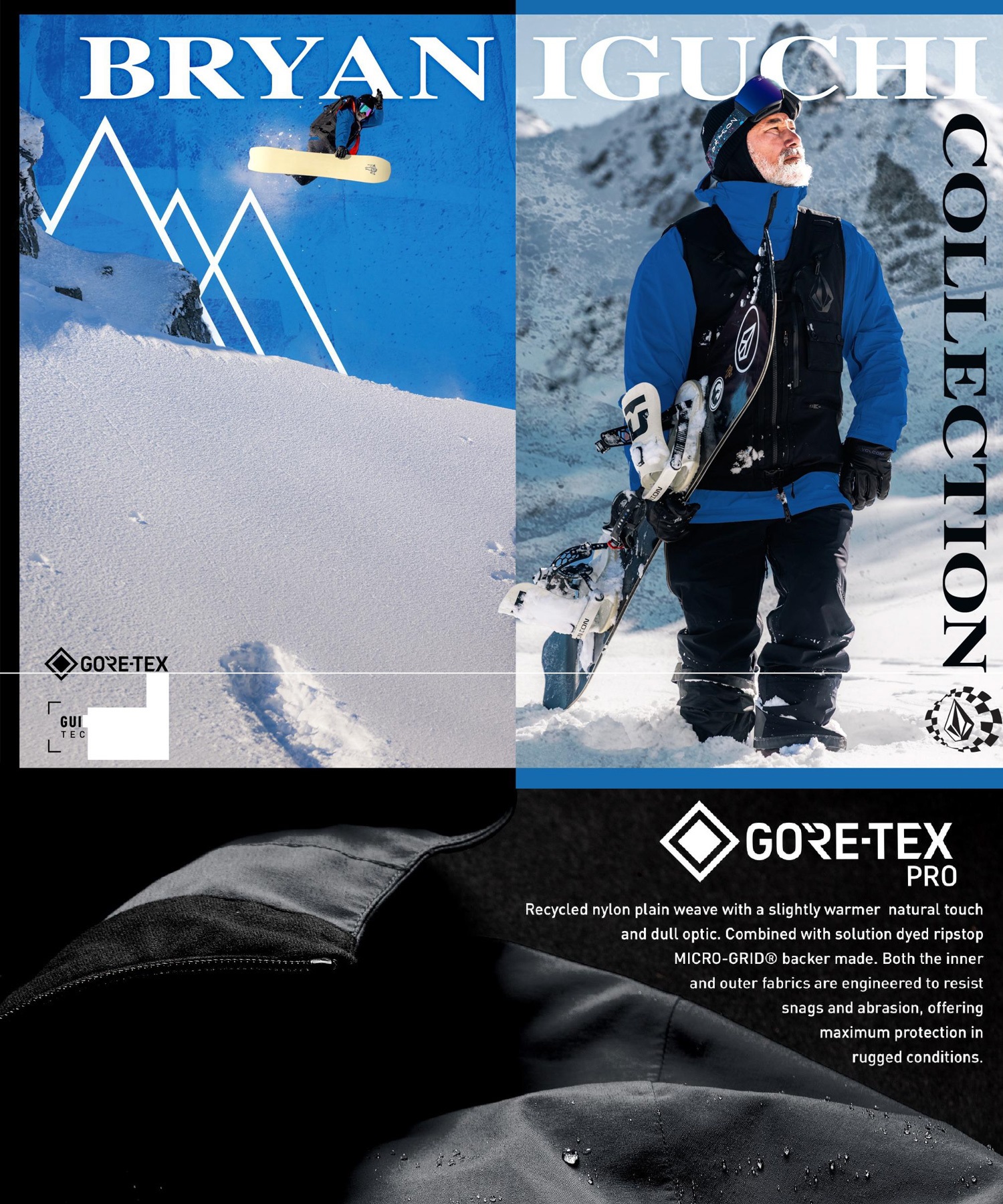 VOLCOM ボルコム グッチ 3L ゴアテックス プロ パンツ GUCH 3L GORE
