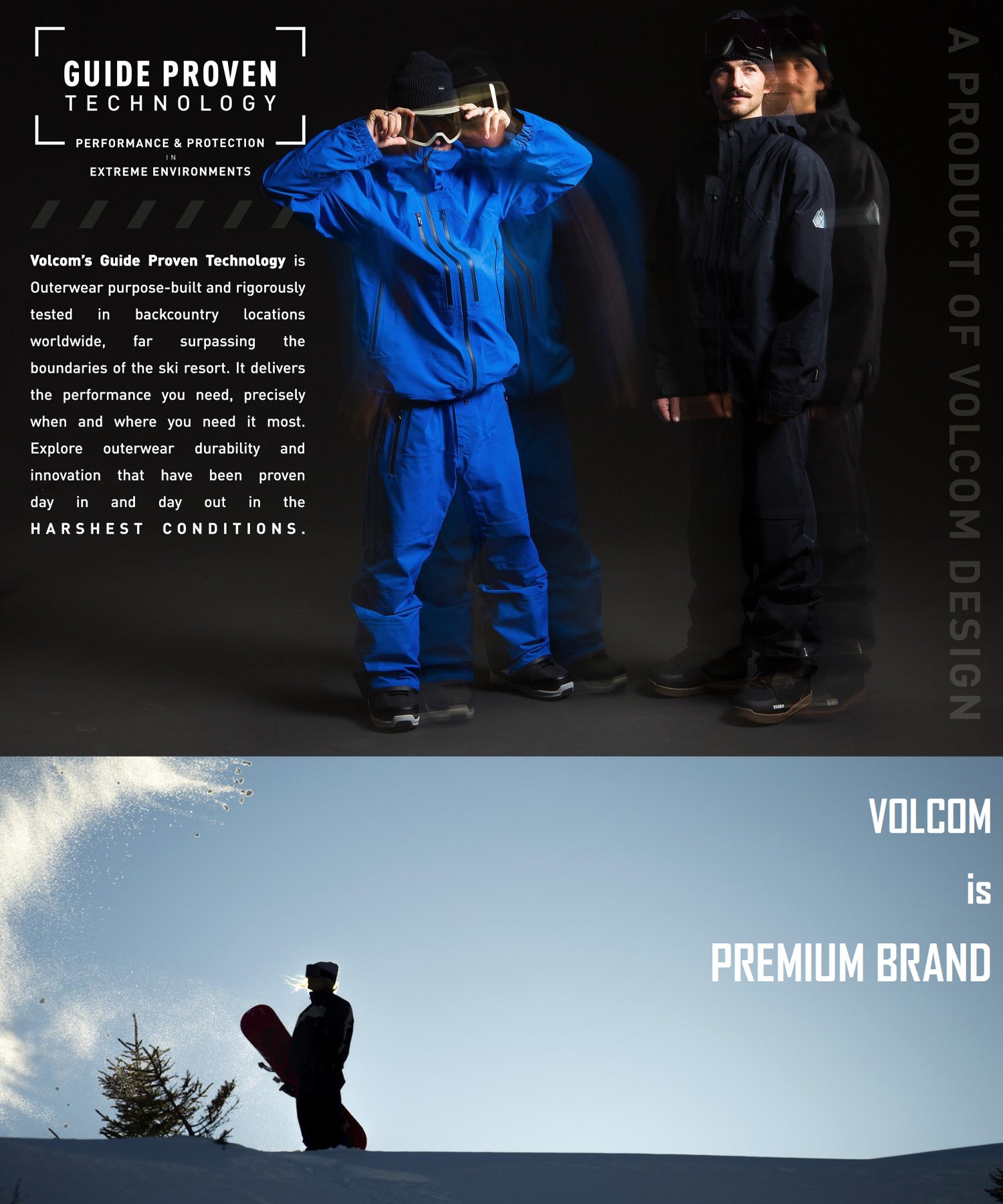 VOLCOM ボルコム グッチ 3L ゴアテックス プロ パンツ GUCH 3L GORE